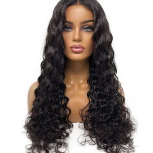 Sublimes Curly Water Wave 180% Density Lace Wigs - Image 7