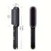 Unlock Perfect Hair: 5-Setting Ionic Straightener & Styler for Lasting Curls & Silky Smoothness
