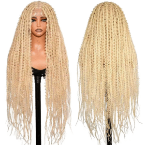 36 Inch HD lace wig Knotless Box Braided