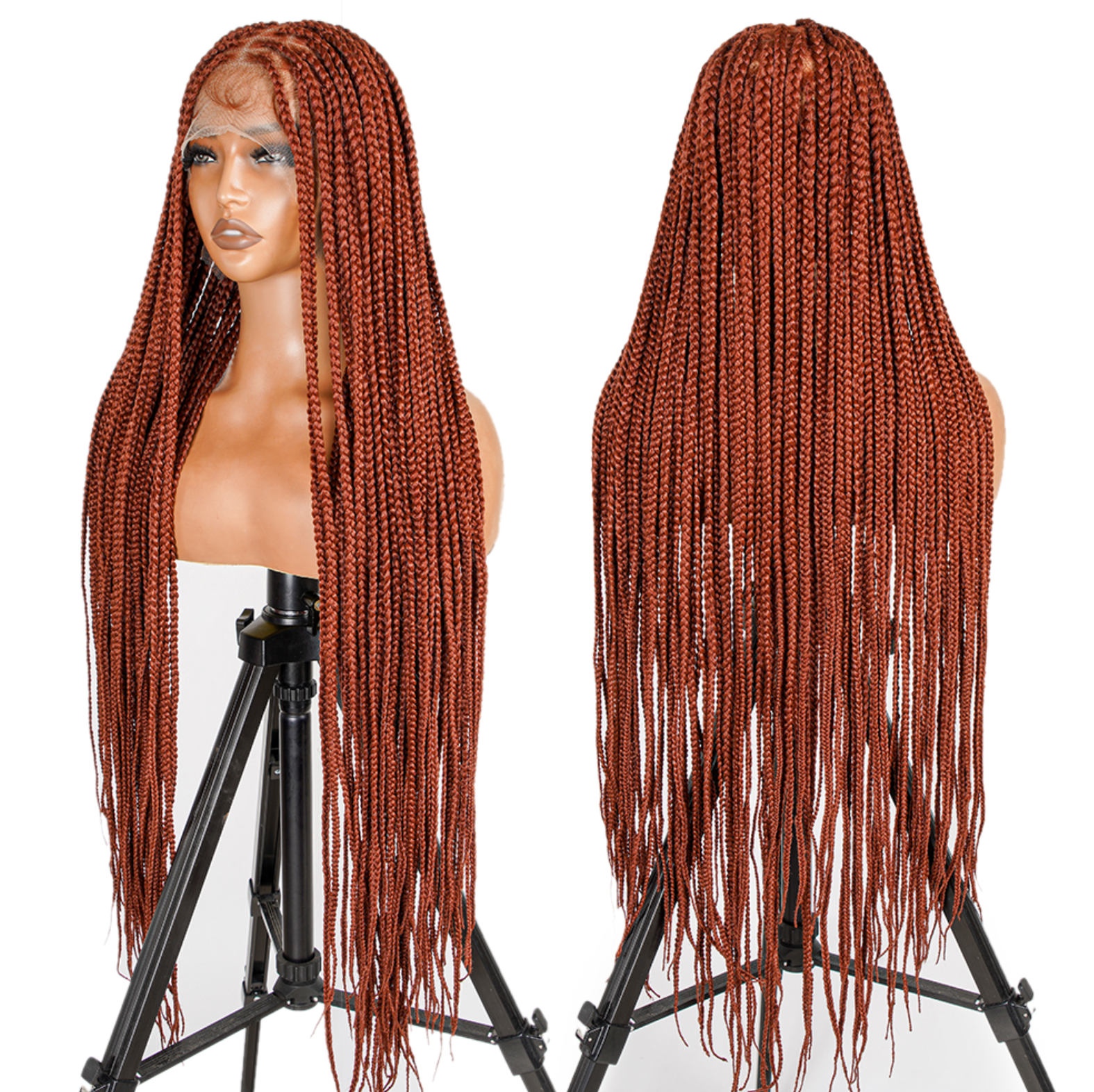 36 Inch HD lace wigs Braided - Image 3