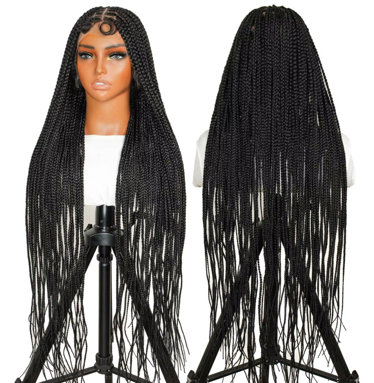 36 Inch HD lace wigs Braided - Image 2