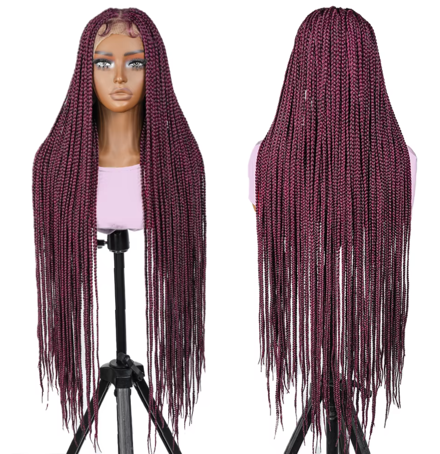 36 Inch HD lace wigs Braided - Image 6